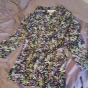 CHRISTOPHER & BANKS SHEER BLOUSE